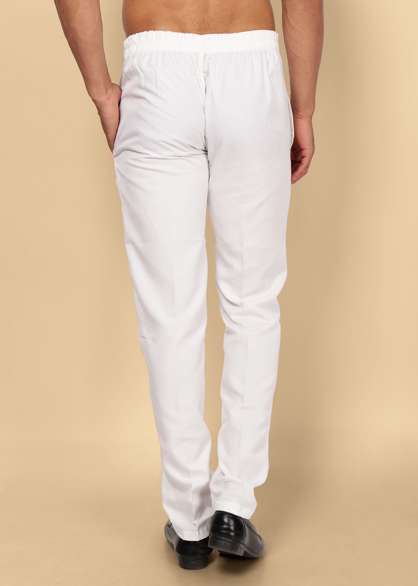 White Cotton Pyjama Pant
