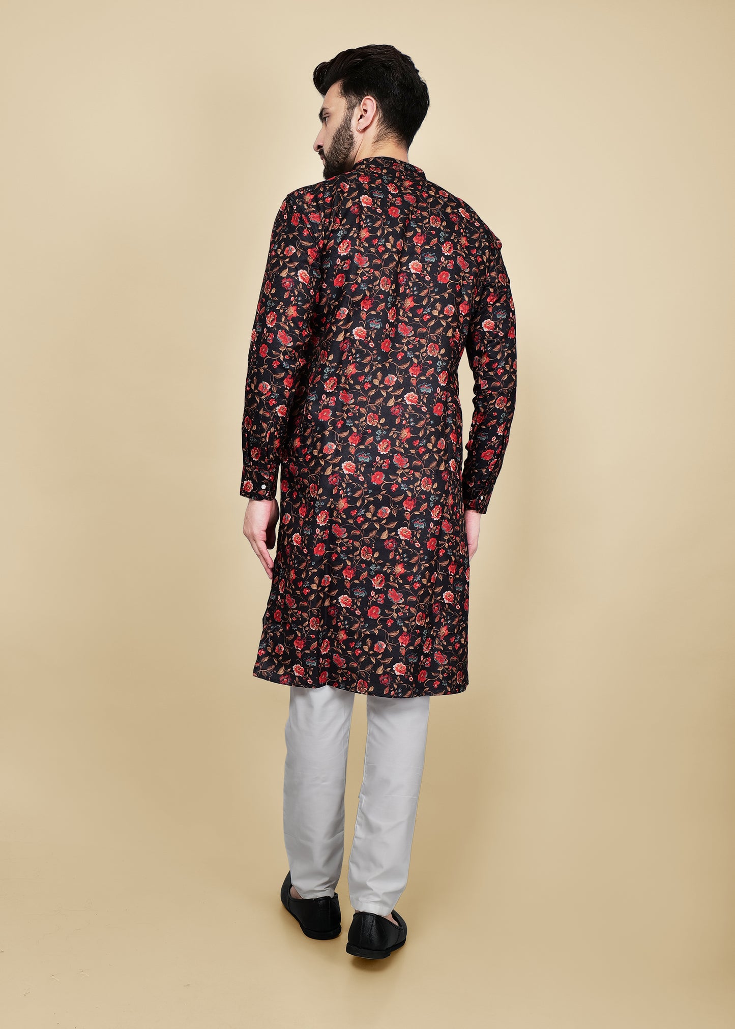 Printed Cotton Kurta Set