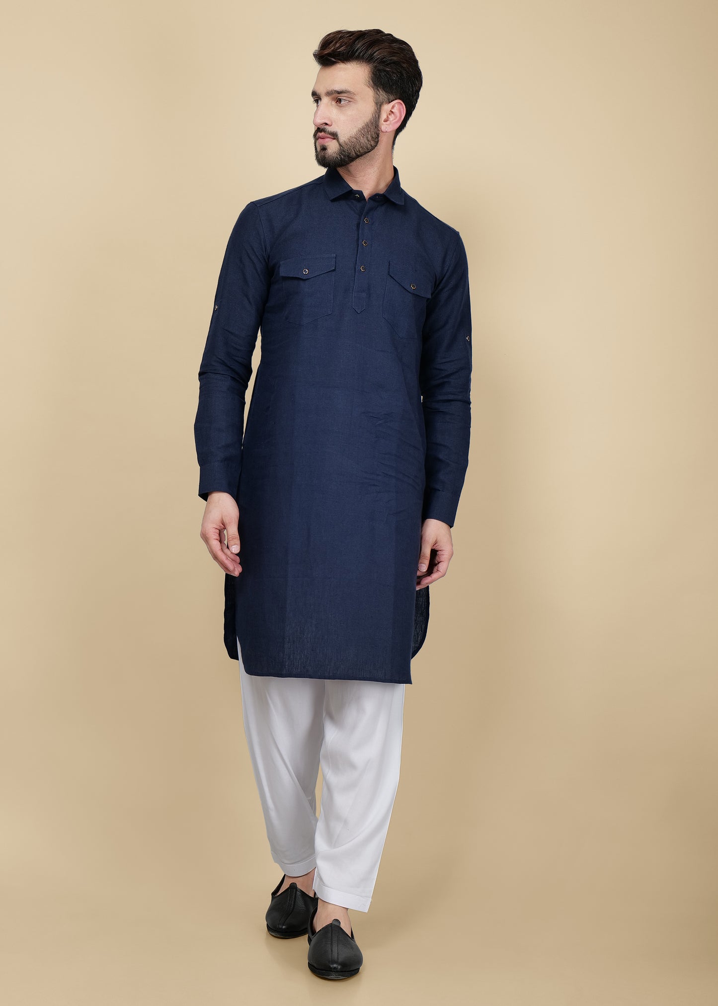 PATHANI KURTA WITH PATIALA PANT