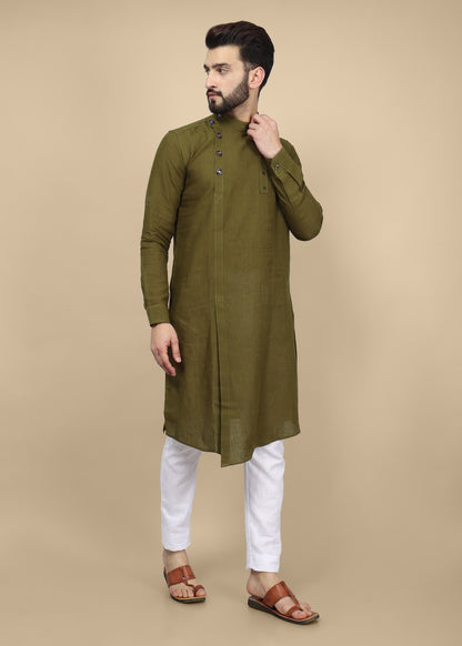 Designer Green Kurta