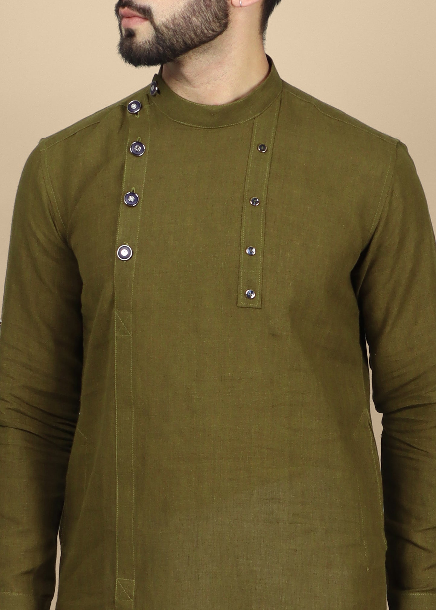 Designer Green Kurta